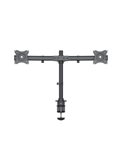 MULTIBRACKETS Asztali konzol (2 képernyős rögzítőkar), M Deskmount Basic Dual (15-27", max.VESA: 100x100 mm, 10 kg)