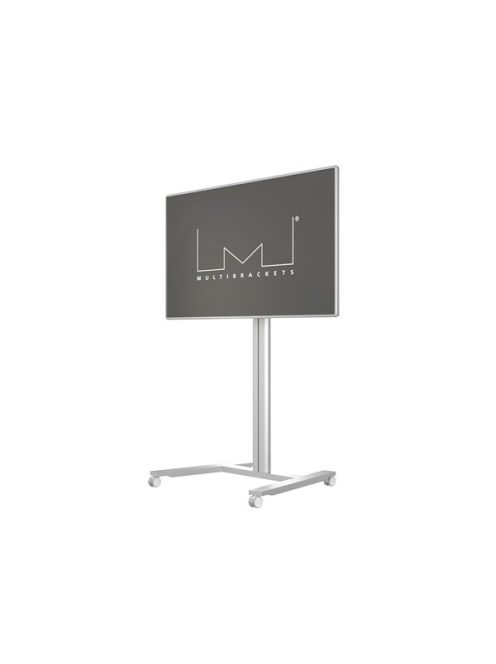 MULTIBRACKETS Gurulós padlóállvány, M Public Display Stand 180 HD Single Silver (55-80", max.VESA: 800x500 mm, 60 kg)