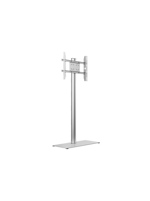 MULTIBRACKETS Padlóállvány, M Display Stand 180 Single Silver w. Floorbase (24-65", max.VESA: 700x400 mm, 50 kg)