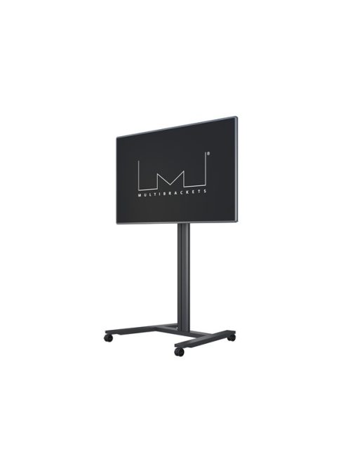 MULTIBRACKETS Gurulós padlóállvány, M Public Display Stand 180 HD Single Black (55-80", max.VESA: 800x500 mm, 60 kg)