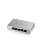 ZYXEL Switch 5x1000Mbps Fémházas Asztali, Web menedzselés, GS1200-5-EU0101F