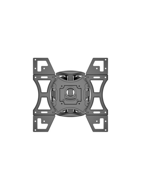 Multibrackets fali rögzítő Flexarm Full Motion Dual 400x400, karos, dönthető, forgatható, 40-70", fekete