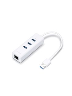   TP-LINK Átalakító USB 3.0 to Ethernet Adapter 1000Mbps + 3 USB 3.0 port, UE330