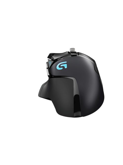 LOGITECH Egér - G502 Lightsync RGB Vezetékes Gaming, Fekete