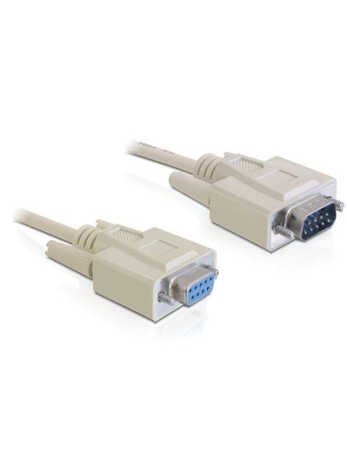 DELOCK kábel Soros D-Sub 9 male > female 1m