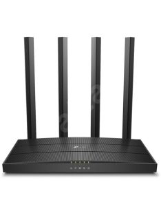   TP-LINK Wireless Router Dual Band AC1200 1xWAN(1000Mbps) + 4xLAN(1000Mbps), Archer C6
