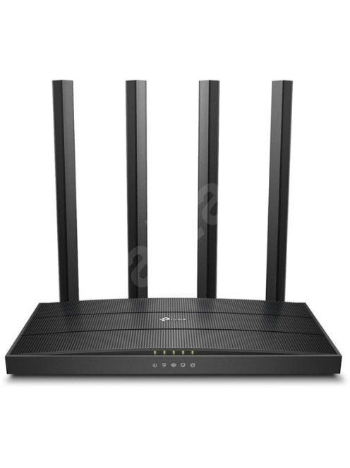 TP-LINK Wireless Router Dual Band AC1200 1xWAN(1000Mbps) + 4xLAN(1000Mbps), Archer C6