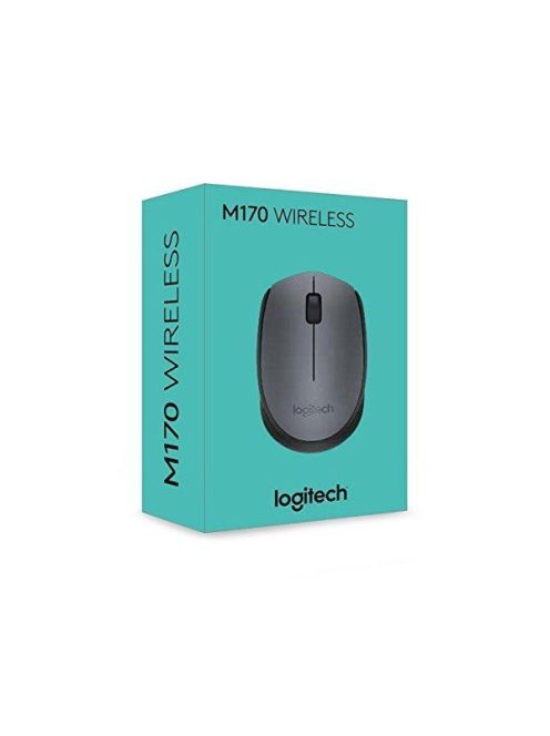 LOGITECH Egér - M170 Vezeték Nélküli Optikai, Szürke