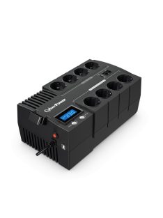   CYBERPOWER UPS BR1000ELCD (8 aljzat) 1000VA 600W, 230V szünetmentes elosztósor + USB LINE-INTERAKTÍV