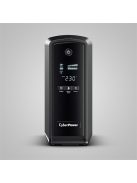CYBERPOWER UPS, gaming, CP900EPFCLCD (6 aljzat) 900VA 540W, 230V szünetmentes tápegység +2 USB LINE-INTERAKTÍV, AVR
