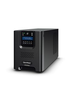   CYBERPOWER UPS PR1000ELCD (8xIEC320) 1000VA 900W 230V szünetmentes tápegység + USB LINE-INTERAKTÍV