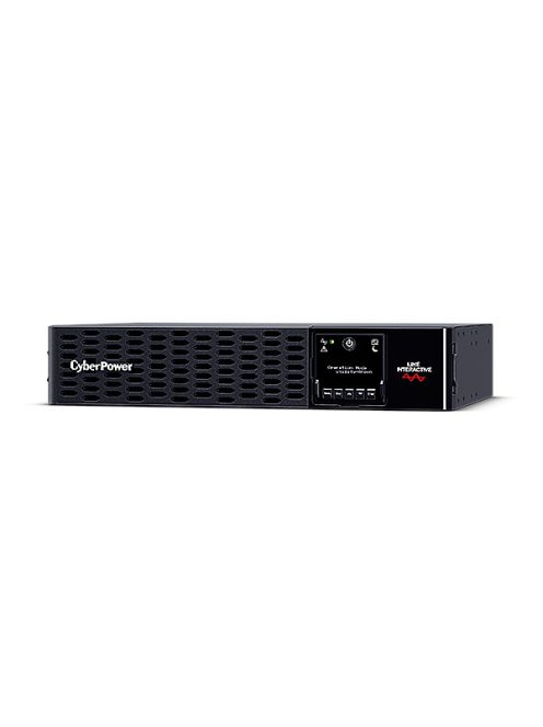 CYBERPOWER UPS PR1500ERT2U (10xIEC C13) 1500VA 1500W 230V RACK szünetmentes tápegység + USB LINE-INTERAKTÍV
