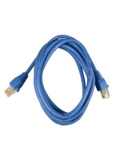   LEGRAND patch kábel RJ45-RJ45 Cat6 árnyékolatlan (U/UTP) LSZH (LSOH) 0,5 méter kék d: 5,2mm AWG24 LCS3