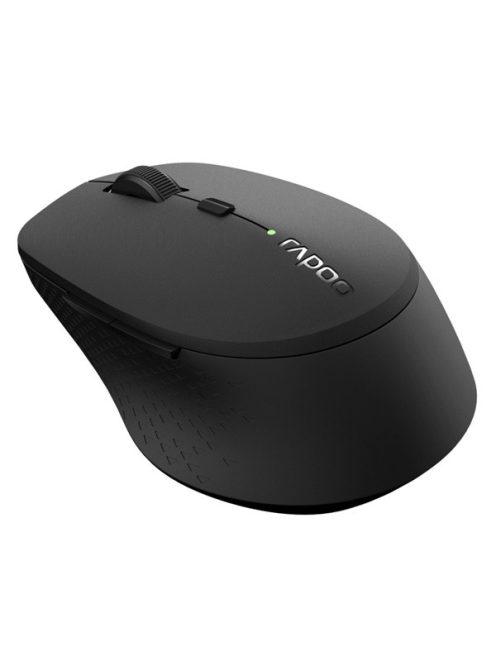 RAPOO 184341, MULTIMODE "M300" BLUETOOTH + 2,4GHZ OPTIKAI EGÉR, SÖTÉTSZÜRKE