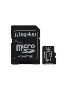   KINGSTON Memóriakártya MicroSDXC 64GB Canvas Select Plus 100R A1 C10 + Adapter