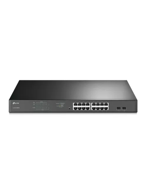 TP-LINK Switch 16x1000Mbps (16xPOE+) + 2xGigabit, Easy Smart, TL-SG1218MPE