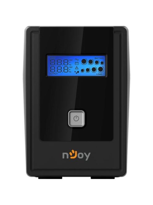 NJOY Szünetmentes CADU 850, 850VA, 480W, Line-Interactice, LCD display