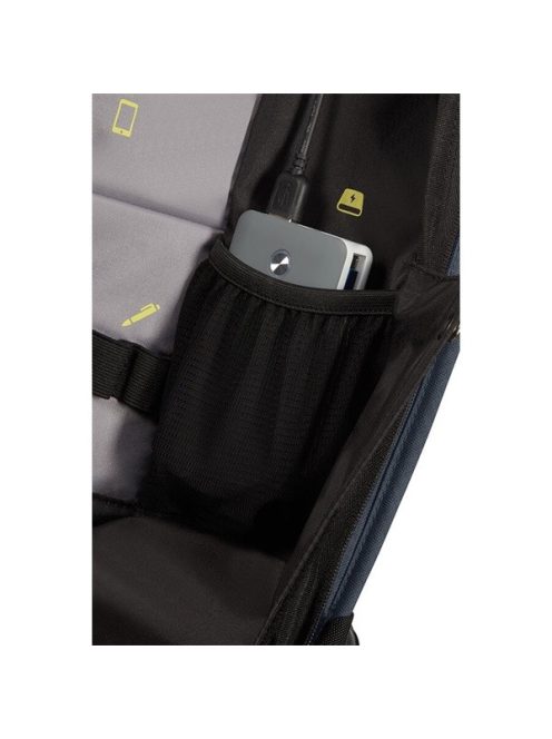 SAMSONITE Notebook hátizsák 128822-7769, Laptop Backpack M 15.6" (Eclipse Blue) -SECURIPAK