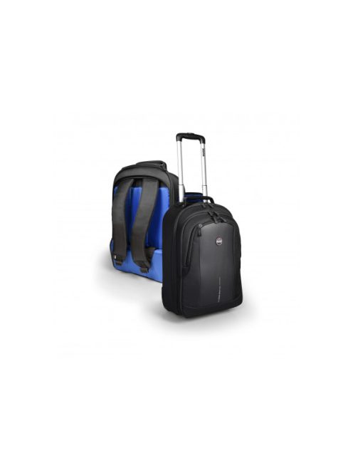 PORT DESIGNS Gurulós Notebook hátizsák 170231, CHICAGO EVO Laptop BACKPACK & TROLLEY 15.6", Fekete