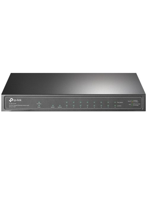 TP-LINK Switch 9x1000Mbps (8xPOE+) + 1xGigabit SFP, TL-SG1210P