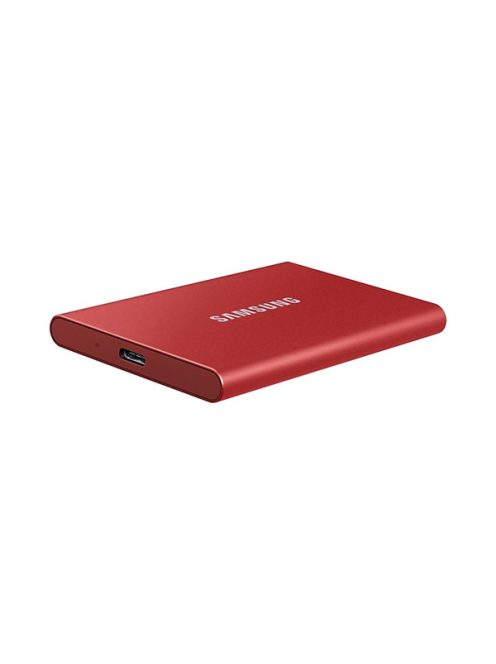 SAMSUNG Hordozható SSD T7 USB 3.2 1TB (Piros)