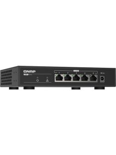   QNAP Switch 5x2500Mbps, Nem Menedzselhető, Asztali - QSW-1105-5T