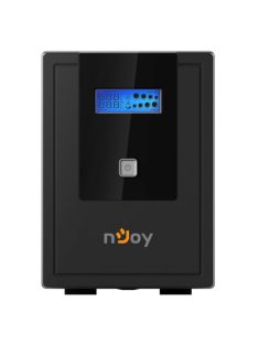   NJOY Szünetmentes 1500VA - Cadu 1500 (4 Schuko, line-interaktív, USB menedzsment, RJ11/45 vonalvédelem(1Gb/s), fekete)