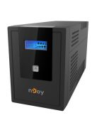 NJOY Szünetmentes 2000VA - Cadu 2000 (4 Schuko, line-interaktív, RJ11/45 vonalvédelem(1Gb/s), fekete)