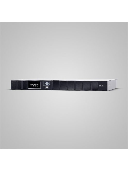 CYBERPOWER UPS OR1000ERM1U (6xIEC C13) 1000VA 600W 230V RACK szünetmentes tápegység + USB, LINE-INTERACTIVE