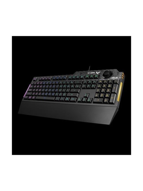 ASUS Vezetékes Billentyűzet TUF GAMING K1 USB, Fekete