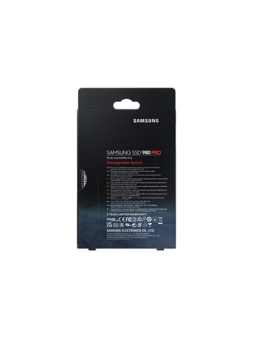 SAMSUNG 980 PRO PCle 4.0 NVMe M.2 SSD 1TB