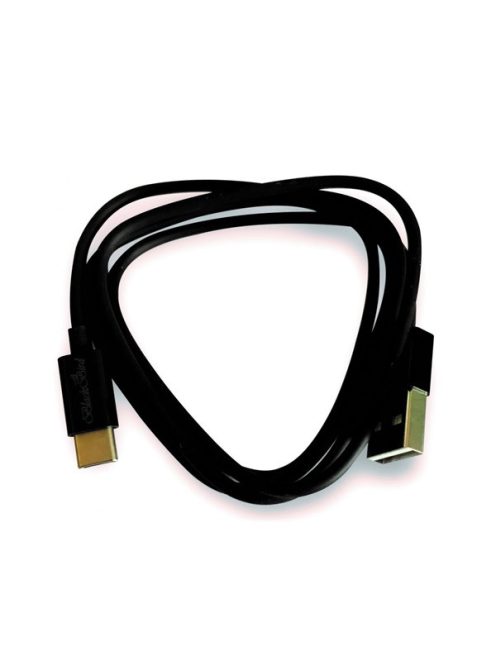 BLACKBIRD Type-C USB Adatkábel 1m, Fekete (Gyári kivitel)
