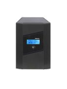 ABLEREX UPS, GLAMOR, GR450, 1xIEC+1xSchuko, 450VA (250 W) LINE-INTERACTIVE szünetmentes tápegység, torony, LCD