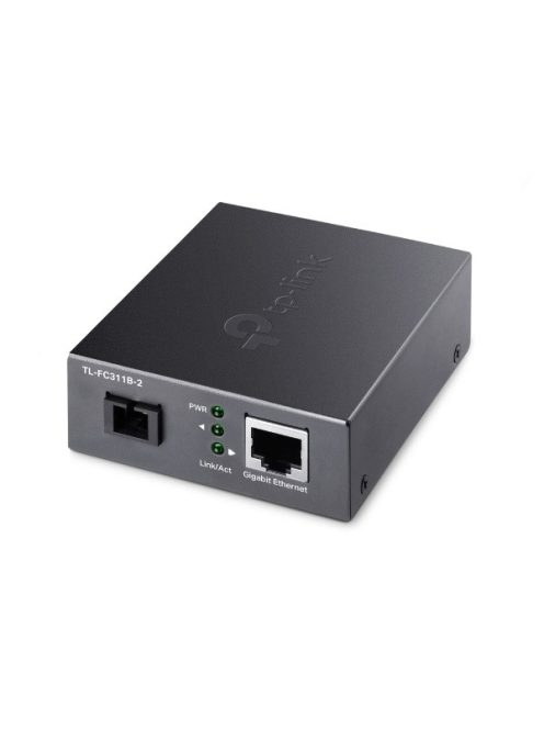 TP-LINK Optikai Media Konverter WDM 1000(réz)-1000FX(SC) Single mód, TL-FC311B-2