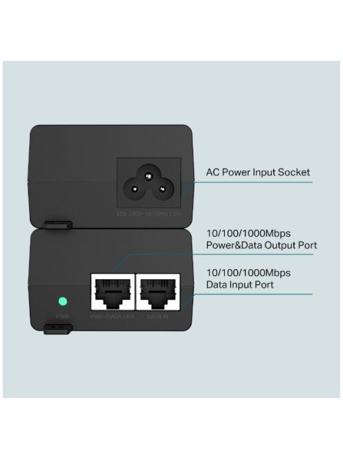 TP-LINK POE+ Injektor 30W, POE160S