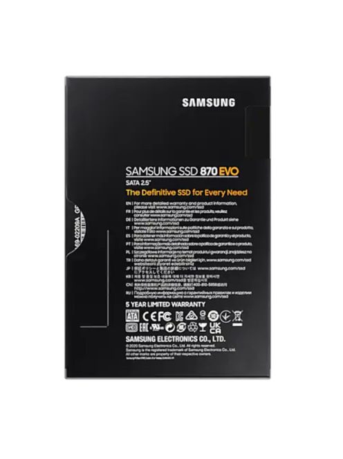 SAMSUNG SSD 870 EVO SATA III 2.5 inch 500GB