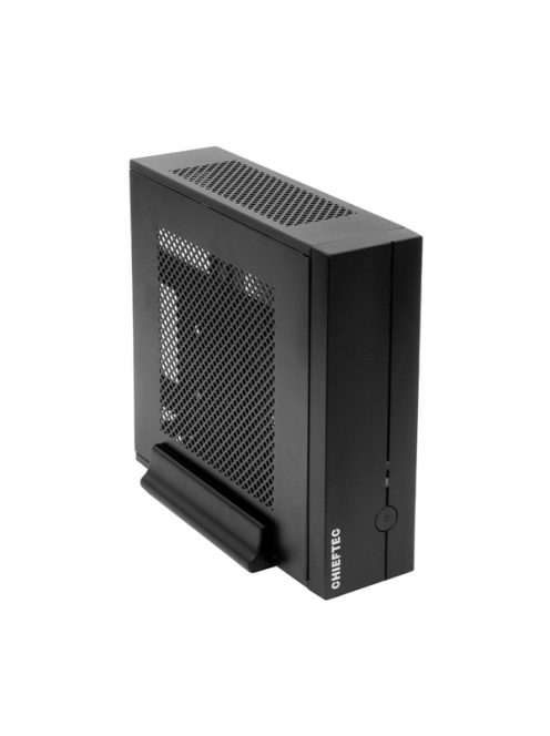 CHIEFTEC Ház Compact IX-01B-85W, ITX, 85W Tápegységgel, fekete