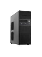 CHIEFTEC Ház Mesh CQ-01B-U3-OP ATX, Tápegység nélkül, Fekete