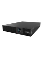 NJOY Szünetmentes Aster 3K, 3000VA, 2700W, Online, LCD display