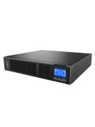 NJOY Szünetmentes Balder 1000, 1000VA, 1000W, Online rack (2U), LCD display