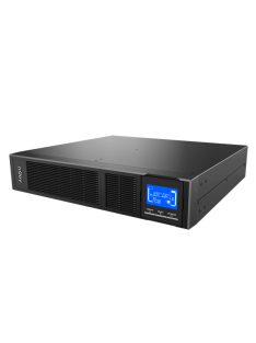   NJOY Szünetmentes Balder 1500, 1500VA, 1500W, Online rack (2U), LCD display