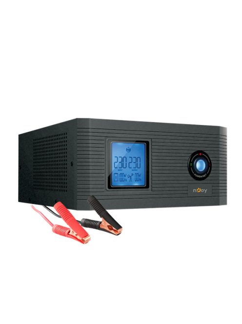 NJOY Szünetmentes Aira 600, 600VA, 500W, Line-Interactive, LCD display