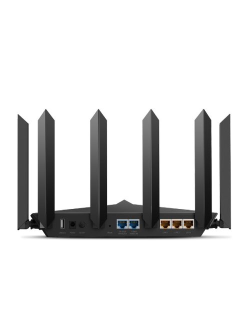 TP-LINK Wireless Router Tri Band AX6600 1xWAN(2500Mbps) + 4xLAN(1000Mbps) + 2xUSB, Archer AX90
