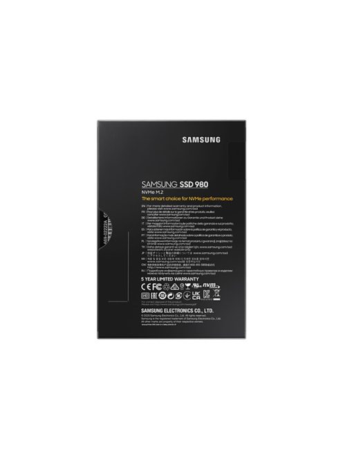 SAMSUNG 980 PCIe 3.0 NVMe M.2 SSD 500GB