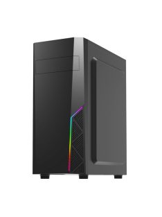   ZALMAN Ház Mini ATX T8 Tápegység nélkül, Fekete, USB2.0+3.0