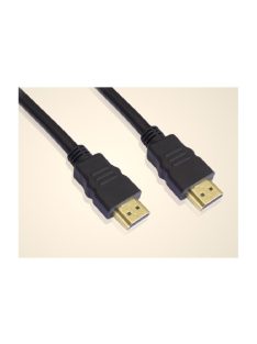   WIRETEK kábel HDMI Összekötő 2m, Male/Male, v2.0, Aranyozott