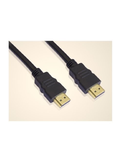 WIRETEK kábel HDMI Összekötő 2m, Male/Male, v2.0, Aranyozott