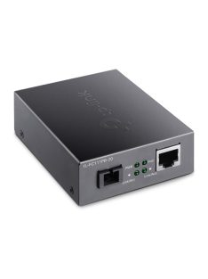   TP-LINK Optikai Media Konverter WDM 100(réz POE)-100FX(SC) Single mód, TL-FC111PB-20