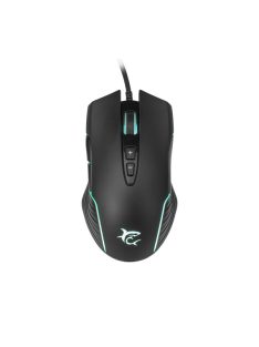 WHITE SHARK GM-5003 AZARAH gaming egér, fekete, 6400dpi