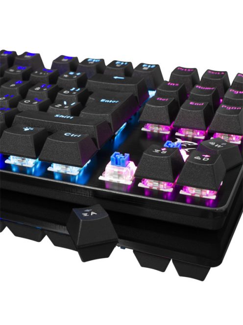WHITE SHARK SPARTAN mechanikus (blue swtich) fém gamer billentyűzet (angol)